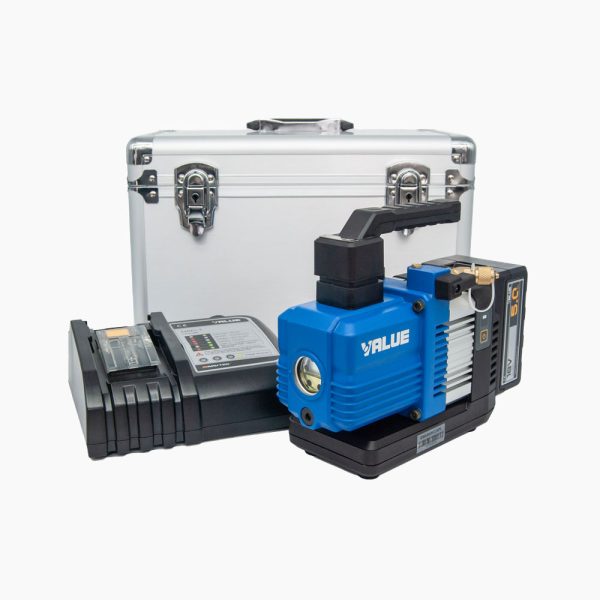 <b>Value Tools</b> - Dual-stage compact cordless vacuum pump VRP-2DLi